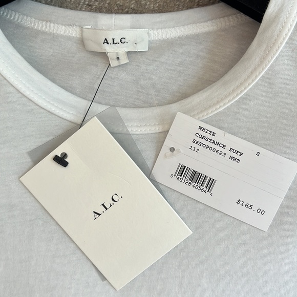 A.L.C. Constance Puff Sleeve T-shirt. Brand new. Tags still on - Picture 2 of 4
